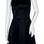 Ted Baker Dress Womens 2 (0) Black Skater Fit & Flare Party Neutral Minimalist Photo 0