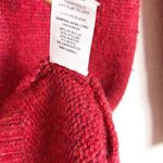 Marine layer Red Turtleneck Sweater Dress Size XS Wool Cashmere Knit Cozy Chic Photo 6