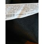 ZARA  Black Long Sleeve Crew Neck Cropped Top Size M‎ Photo 7