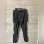 Adidas  Women's Prime gray Aeroready Leggings Pockets 3 Stripe‎ Athletic Photo 2
