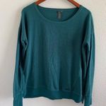 Sweaty Betty Green Active Crewneck Pullover Sweatshirt Small Photo 0