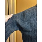 Gap  Alpaca Wool Blend Crew Neck Pullover Chunky Knit Women's Sweater Black Small Photo 2