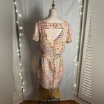 Cooper and Ella  Pink and Blue Sheath Mini Dress Photo 1