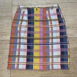 Halogen Nordstrom  Multicolor‎ Block Knit Quilt Skirt Size 2 Photo 2