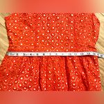 MM Couture  Eyelet Fit & Flare Dress in Coral Size Medium Photo 10