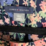 Tommy Hilfiger Dress Womens 20W Floral Flutter Sleeve Navy Blue Plus Size Photo 7