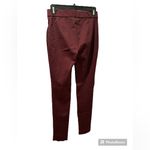 Theory Women’s Adbelle K pant red/black vertical striped pants-sz Small Photo 2