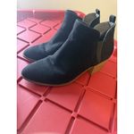 Style & Co New . Suede Closed‎ Toe Slip on Ankle Fashion Boots Black Sz 9.5 Photo 6