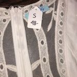 She & Sky  size medium lace romantic romper Photo 2