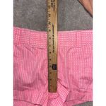 Lilly Pulitzer Pink Check Barclay Shorts size 4 hot pink Gingham Photo 5