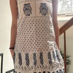 Angel Biba White And Blue Beach Cover Up  Photo 0