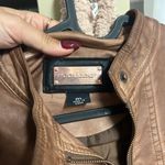 JouJoue Jou Jou Brown Vegan leather jacket Size Medium Photo 2