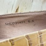 J.Jill Womens Adelaide Embossed Cognac Croc‎ Slip On Flat Loafers Photo 4