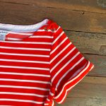 Tommy Bahama  Striped Jovanna Cotton Blend Orange Stripe Knit Dress - Sz S 💚🎀 Photo 11