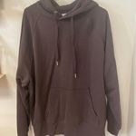 H&M Dark brown Oversized Hoodie Photo 0