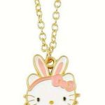 Hello Kitty  Official Licensed Cute Pendant 18” Necklace NWT Photo 0