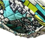 Vera Bradley VTG Island Bloom CROSSBODY SHOULDER HANDBAG Green Blue Floral Purse Photo 5