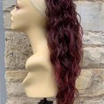 Curly long drawstring ponytail Clipin wavy Heidi Photo 0