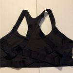 HONEY BIRDETTE ESSENTIALS SOFT BLACK CROP SPORTS BRA LOOK TOP XL Photo 4