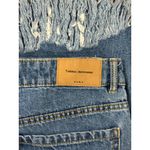 ZARA Size 4 Trafaluc Denimwear Frayed Hem Loose Wide Leg High Rise Jeans Womens Photo 2