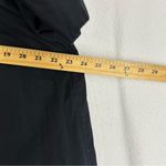 Old Navy  Puff Sleeve Poplin Button Shirt Dress Womens Large Black Photo 4