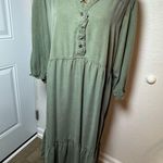 Westbound Marie by Elegant Green Maxi Dress XL Photo 1