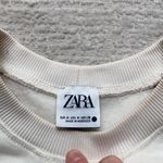 ZARA  cropped sweatshirt Photo 3