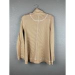 Anthropologie Anthro Maeve Striped Cowl Neck Long Sleeve Photo 4