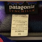 Patagonia Synchilla Multicolor Geometric Aztec Fleece Pullover Jacket Sz XS Photo 3