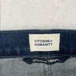 Citizens of Humanity  Isola Mid Rise Cropped Boot Jean Stretch Dark Wash Size 32 Photo 3