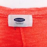 Old Navy  Coral Textured Long Sleeve Oversized Top Women’s Size M Photo 2