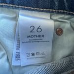 MOTHER Superior Dutchie Short Fray Denim Shorts Size 26 Blue Photo 6