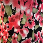 Jeunesse Y2K Fairycore Floral Pink & Black Asymmetrical Dress Women Size 4 FLAW Photo 7