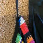 Nanette Lepore Women’s Black & Colorful Shorts Romper Photo 3