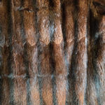 1950s Vintage Brown Mink Fur Coat Mid Photo 14