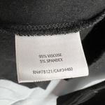 Eileen Fisher Black Scoop Neck Long Sleeve Top Viscose Minimalist Size XL Photo 2