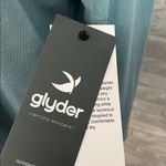 Glyder  electric Open-Back Long Sleeve Tee in Lagoon Photo 3