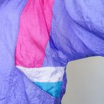Vintage 80s Wear 2 Colorblock Windbreaker Jacket Size M Photo 5