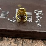 Handmade Large Oval Unakite Gemstone Ring – Adjustable Stainless Steel Photo 4