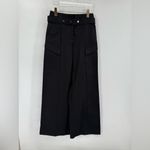 IRO  Melania Twill Mid Rise Straight Leg Belted Pants size 10 Photo 4