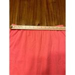 Fresh Produce  Women's Solid Jersey Flounce Skirt Coral Size Small Ruffle Hem Photo 3