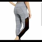 Athleta  Jacquard Chaturanga Mesh Capri Leggings Photo 1