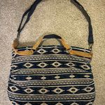 Cost Plus World Market Tribal Duffel Tote Bag Multiple Photo 0