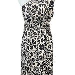 Faithfull the Brand  Lucila Midi Dress in Black & White Graphic Floral Dress (4) Photo 0