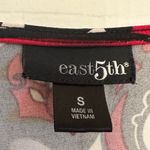 East 5th Top Women’s Sz S Red Black Babydoll Y2K Empire Whimsigoth Paisley Photo 3