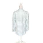 Ann Taylor The Greenwich Blazer In Plaid White Blue Womens Size 12 New With Tags Photo 4