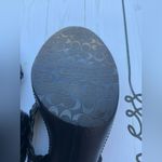 Coach  Black Woven Leather Sandals🖤🖤 Photo 13