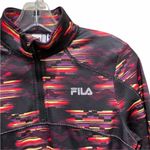 FILA  Quarter Zip Fleece Lined Pullover Size Small Photo 3