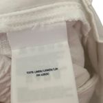 Lands' End Women's High Rise Linen Wide Leg Crop Pants Size 20W White Photo 7