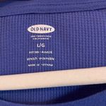 Old Navy  blue ribbed shirt Photo 1